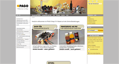 Desktop Screenshot of pagoshop.com